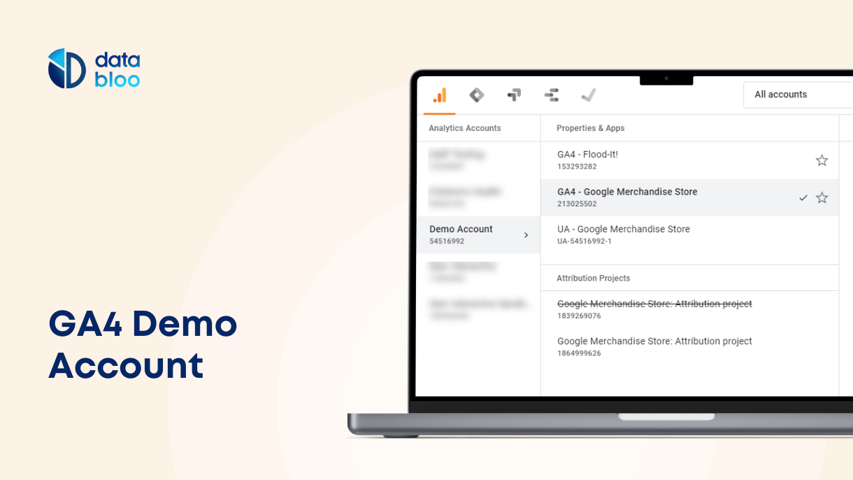 GA4 Demo Account - Data Bloo