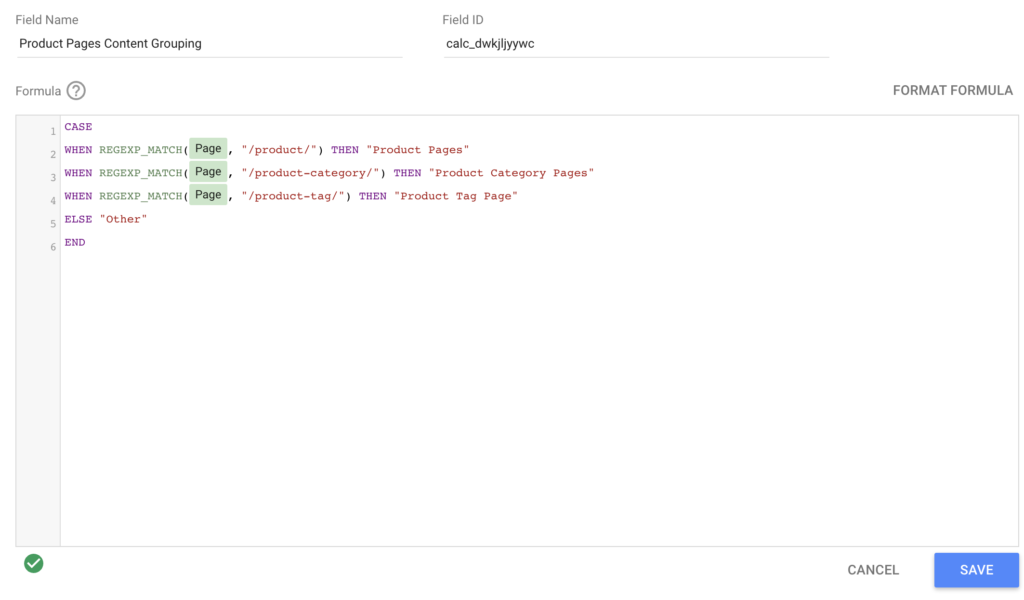 Content Grouping Google Data Studio - Data Bloo