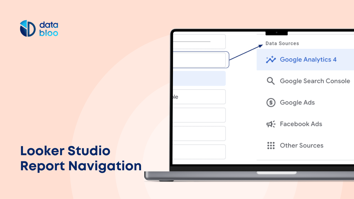 Looker Studio Report Navigation - Data Bloo