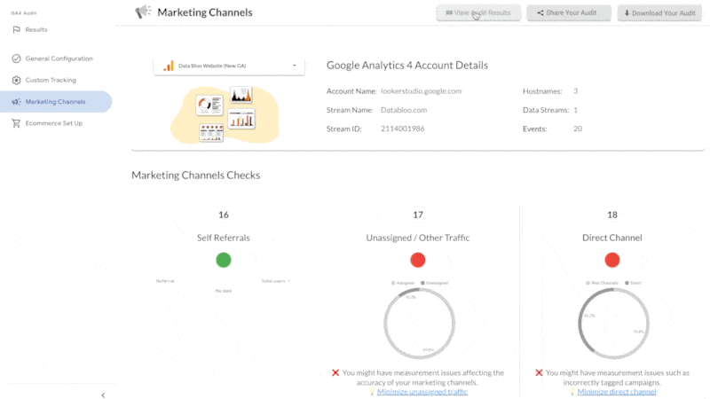 Google Looker Studio Buttons - Data Bloo