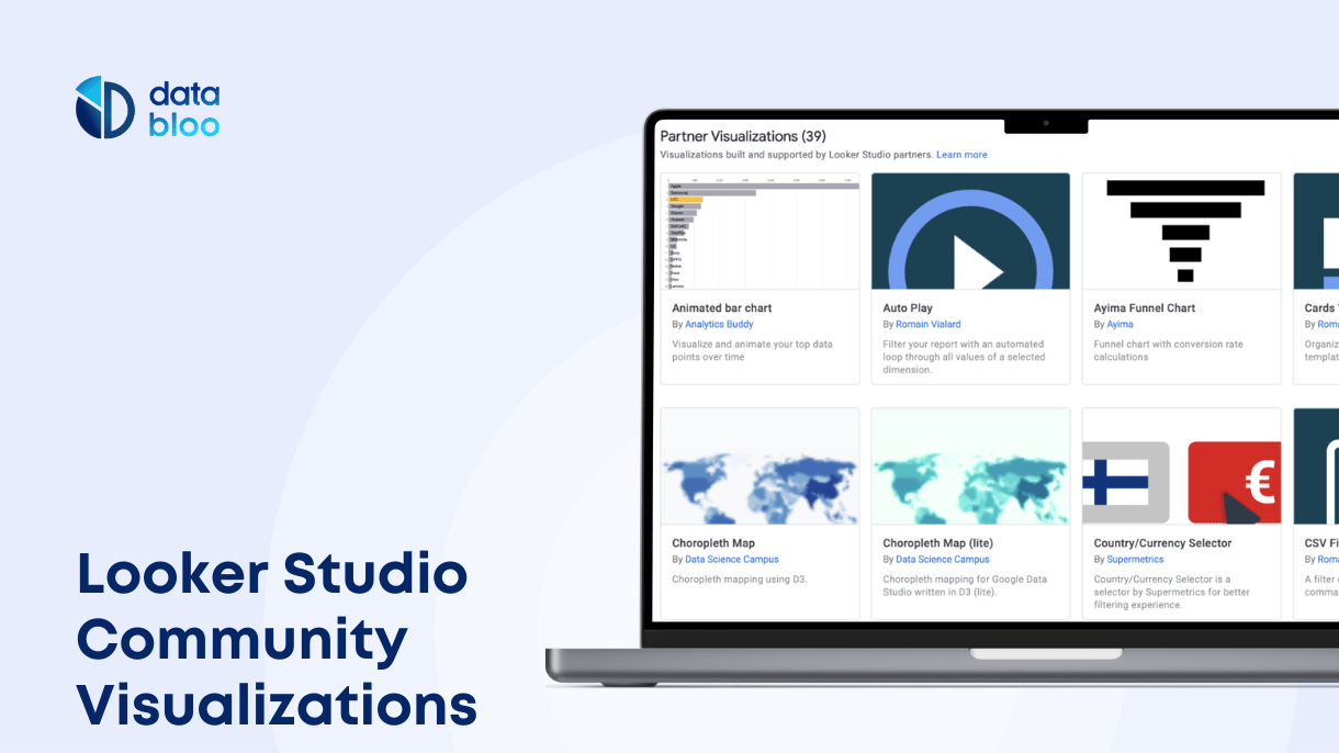 Looker Studio Community Visualizations - Data Bloo