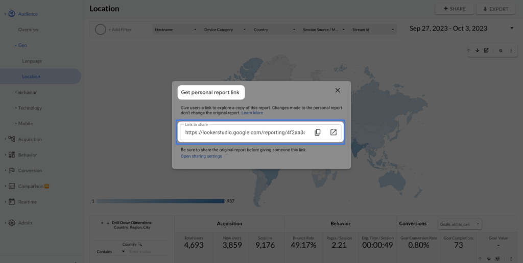 Looker Studio Pro - Personal Report Link - Data Bloo