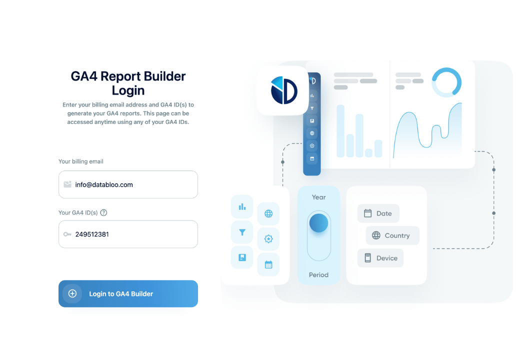 GA4 Report Builder - Add Your GA4 Property ID(s)