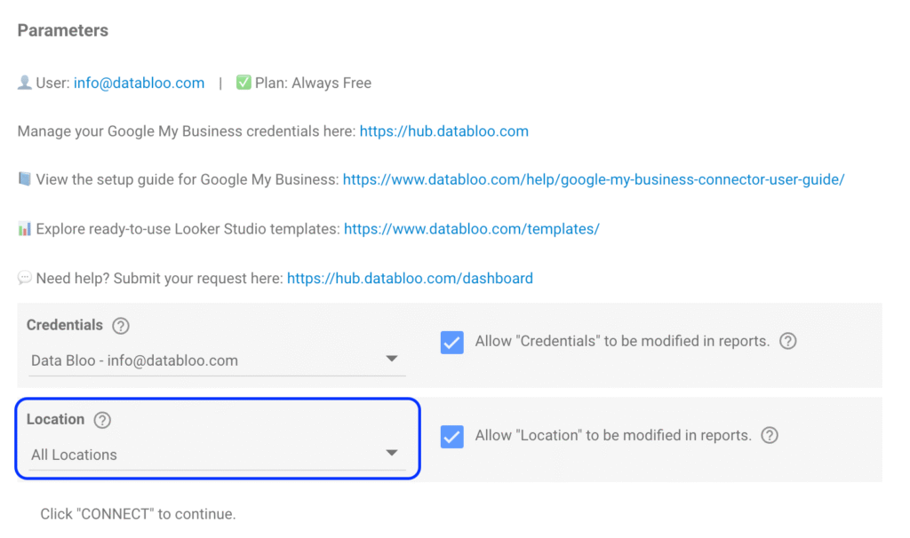 Google Business Profile Connector - Data Bloo