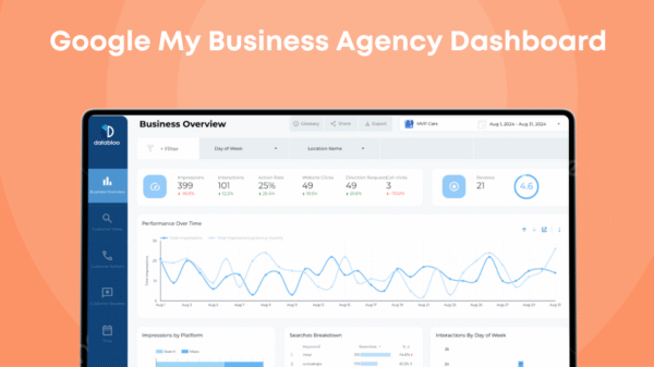 Google My Business Agency Dashboard - Data Bloo